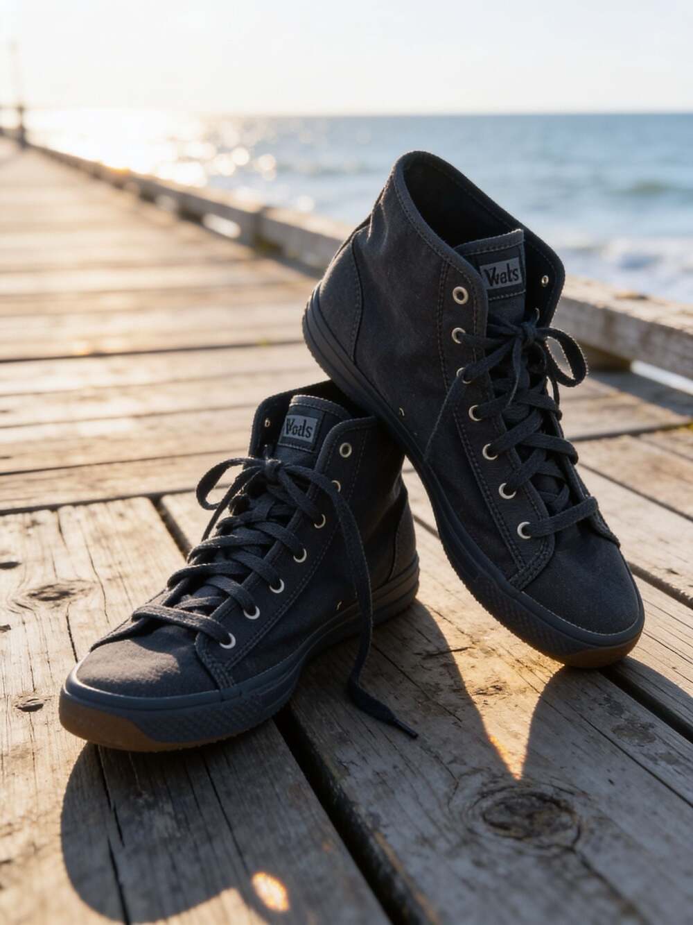 Keds Champion Black Canvas High Top Sneakers men’s 8.5